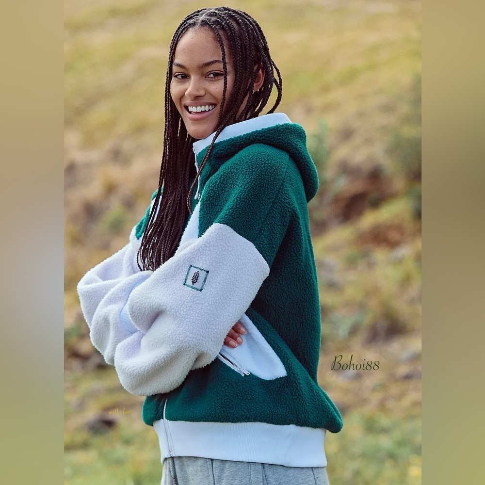 NEW Free People Hit The Slopes Hoodie Jacket - Picture 2 of 13